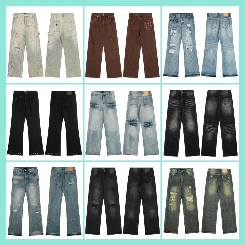 Distressed Destroyed Jeans