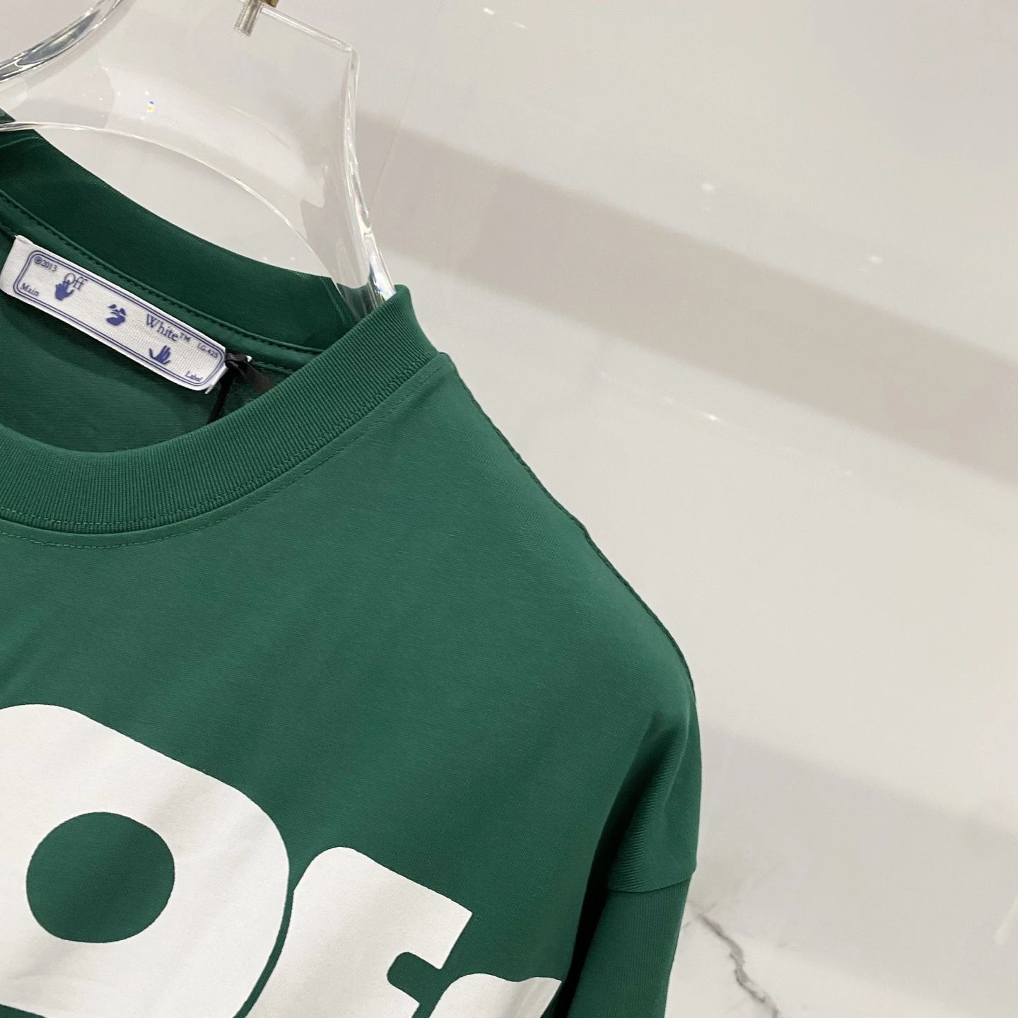 OW Large Letter Graphic T-Shirt photo 5