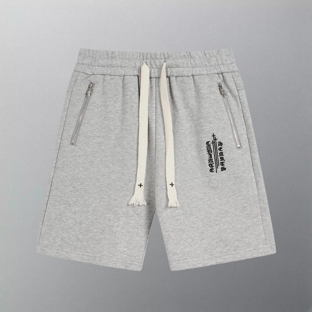 Summer new cross patch looped casual shorts