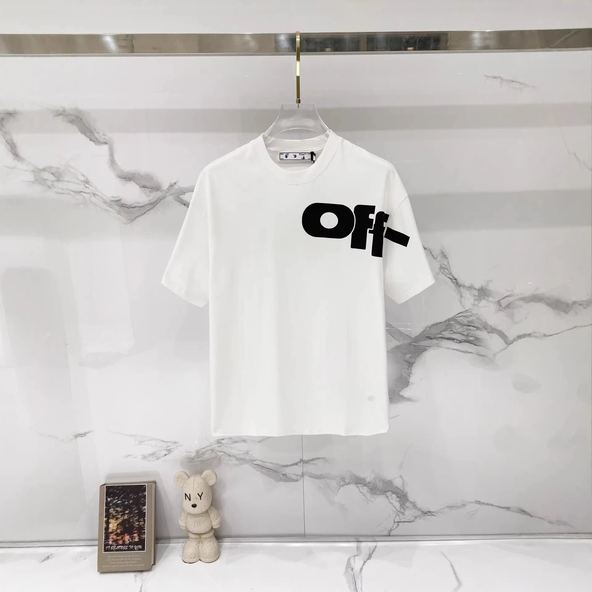OW Large Letter Graphic T-Shirt photo 3