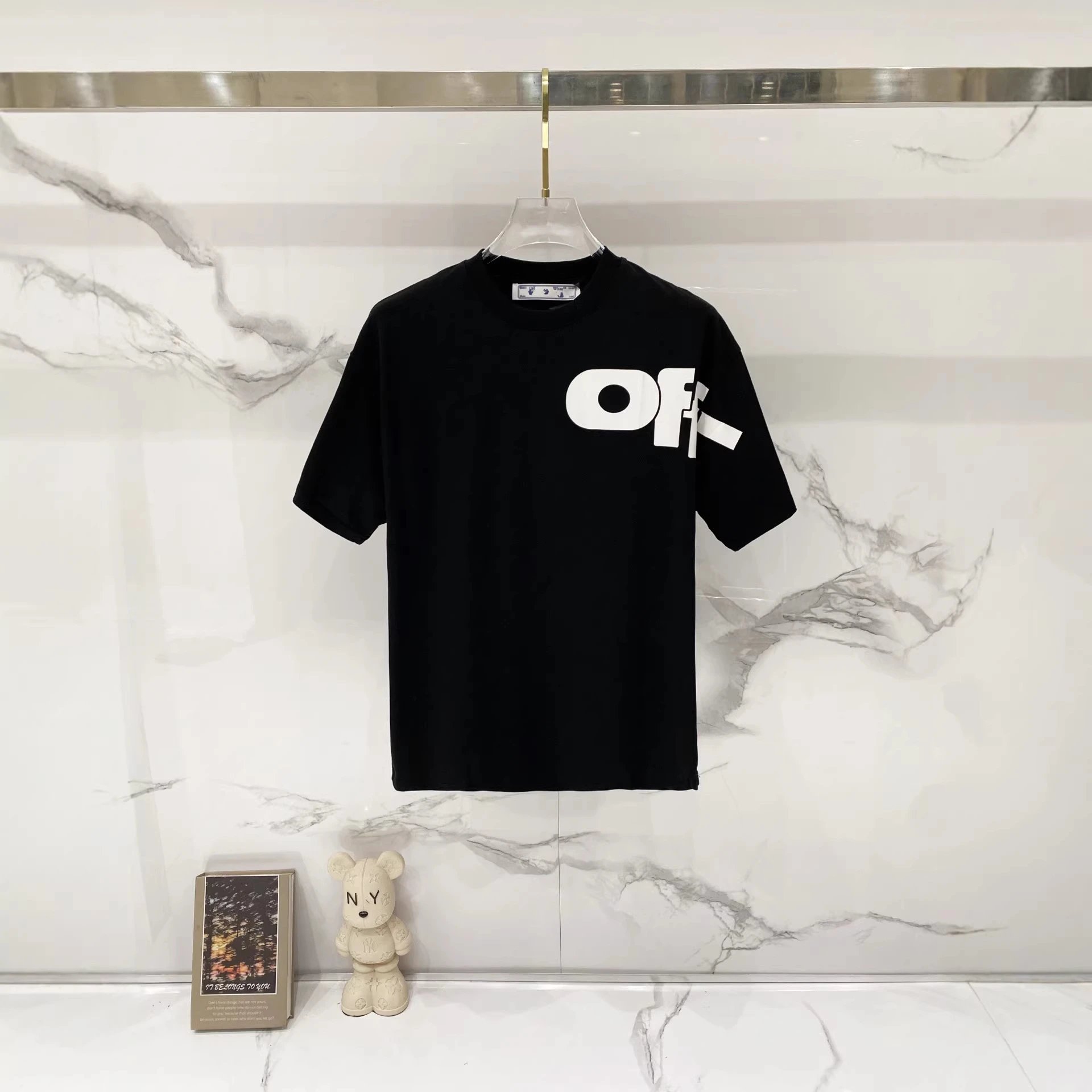 OW Large Letter Graphic T-Shirt photo 2