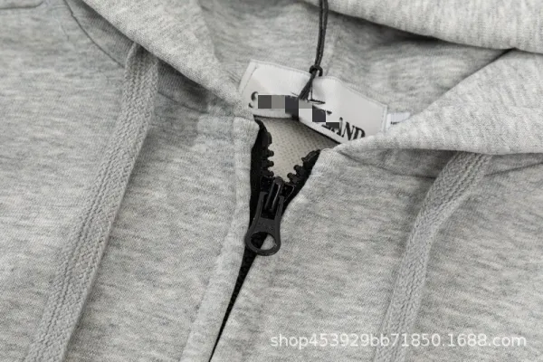 Stone Island Zip-Up Hoodie Navy - 22