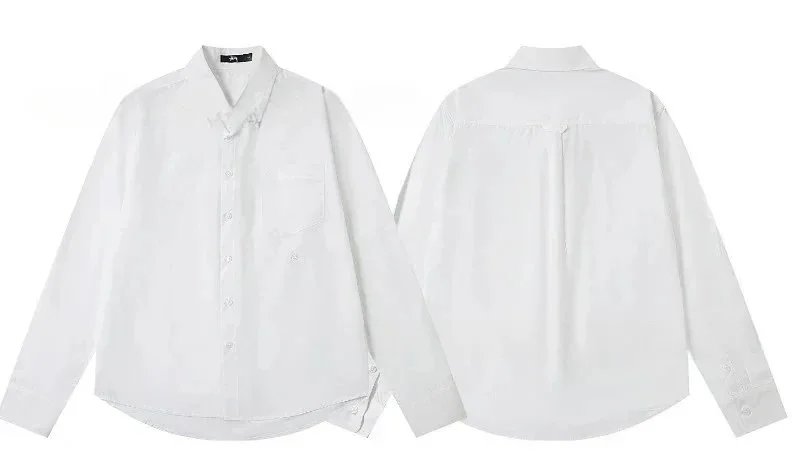 Printed Collar Short Sleeve Shirt photo 3