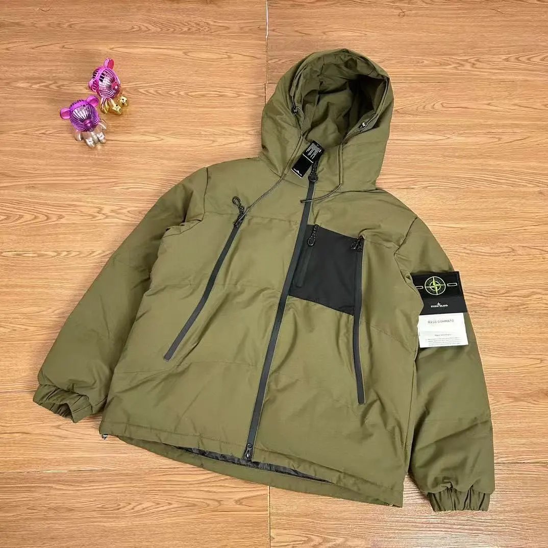 Outdoor Hooded Quilted Work Jacket photo 2