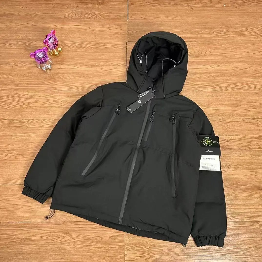 Outdoor Hooded Quilted Work Jacket photo 3