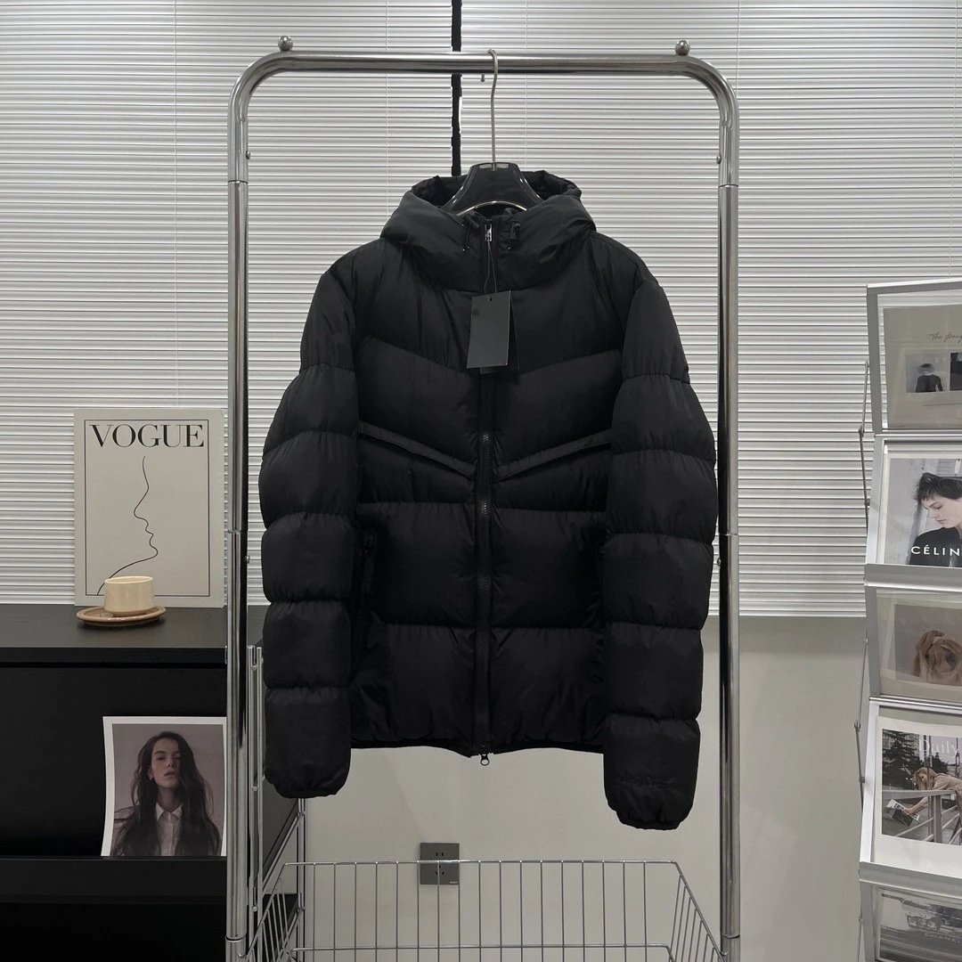 Moncler Genius 7 Moncler Fragment Hiroshi Fujiwara Black Down Jacket - 1