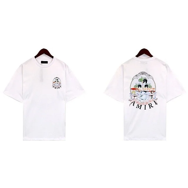 AMIRI Shorts Drawstring gradient logo-print product detail image 6