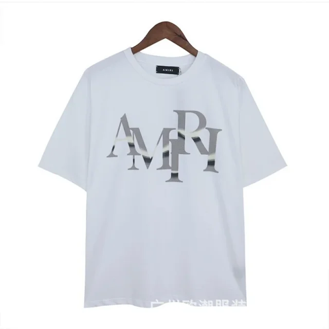 AMIRI Shorts Drawstring gradient logo-print product detail image 26