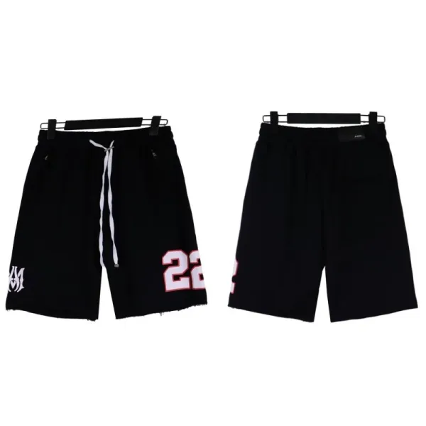 Amiri Script Logo Washed Black T-Shirt - 34
