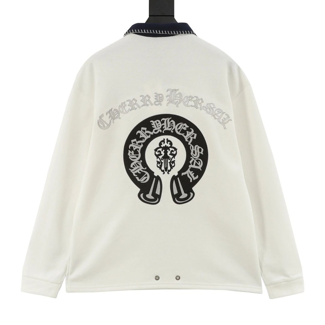Color Block Polo Shirt Long Sleeve photo 6