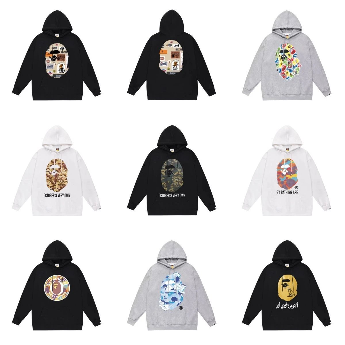 Cartoon Print Hoodie