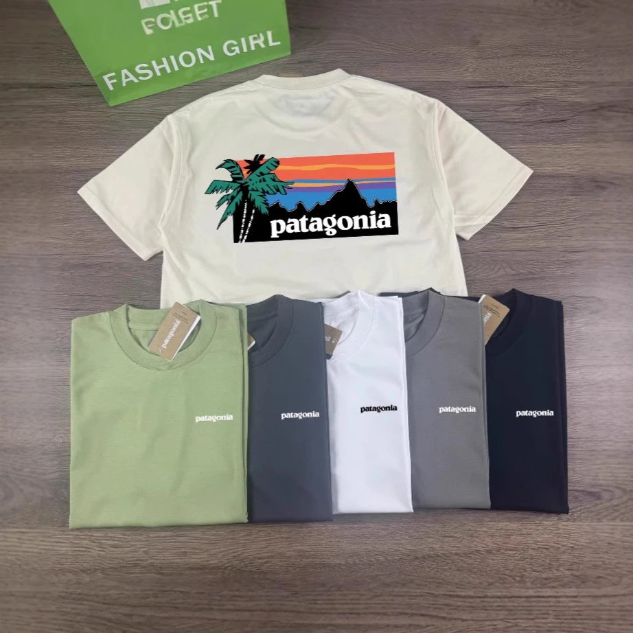 Patagonia White Short Sleeve T-Shirt
