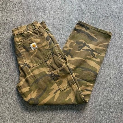 Carhartt Camo Carpenter Pants