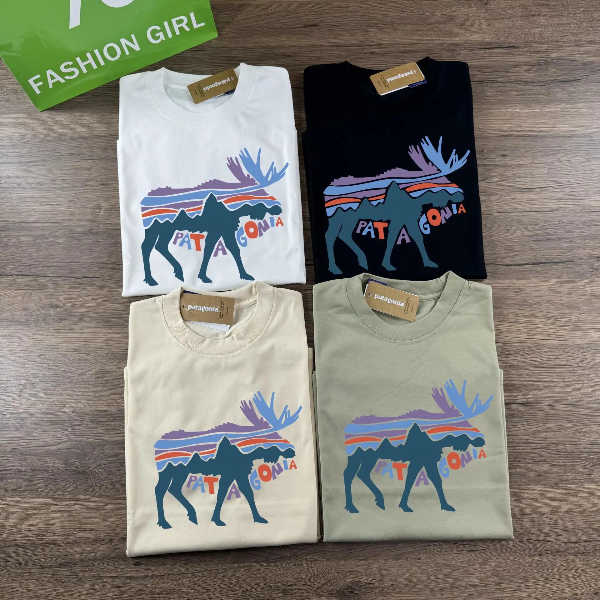 Deer Print Casual T-Shirt photo 7
