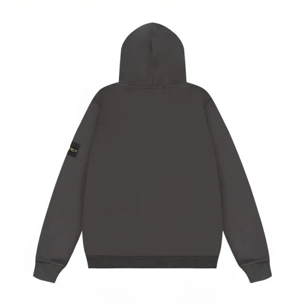 Stone Island Zip-Up Hoodie Navy - 15