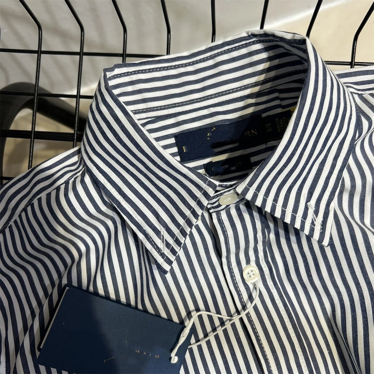 Ralph Lauren Classic Fit Striped Shirt Pink and White Shirt - 16