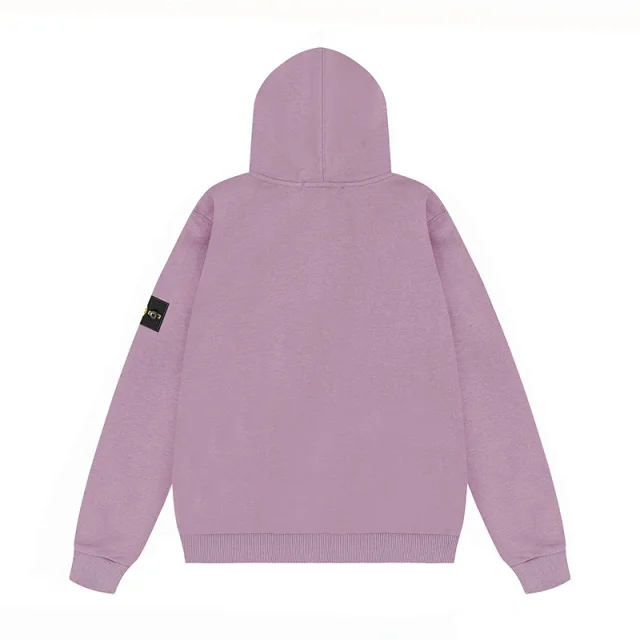 Stone Island Hoodies & Sweatshirts Zip-Up Hooded Sweatshirt with Sleeve Badge product detail image 16