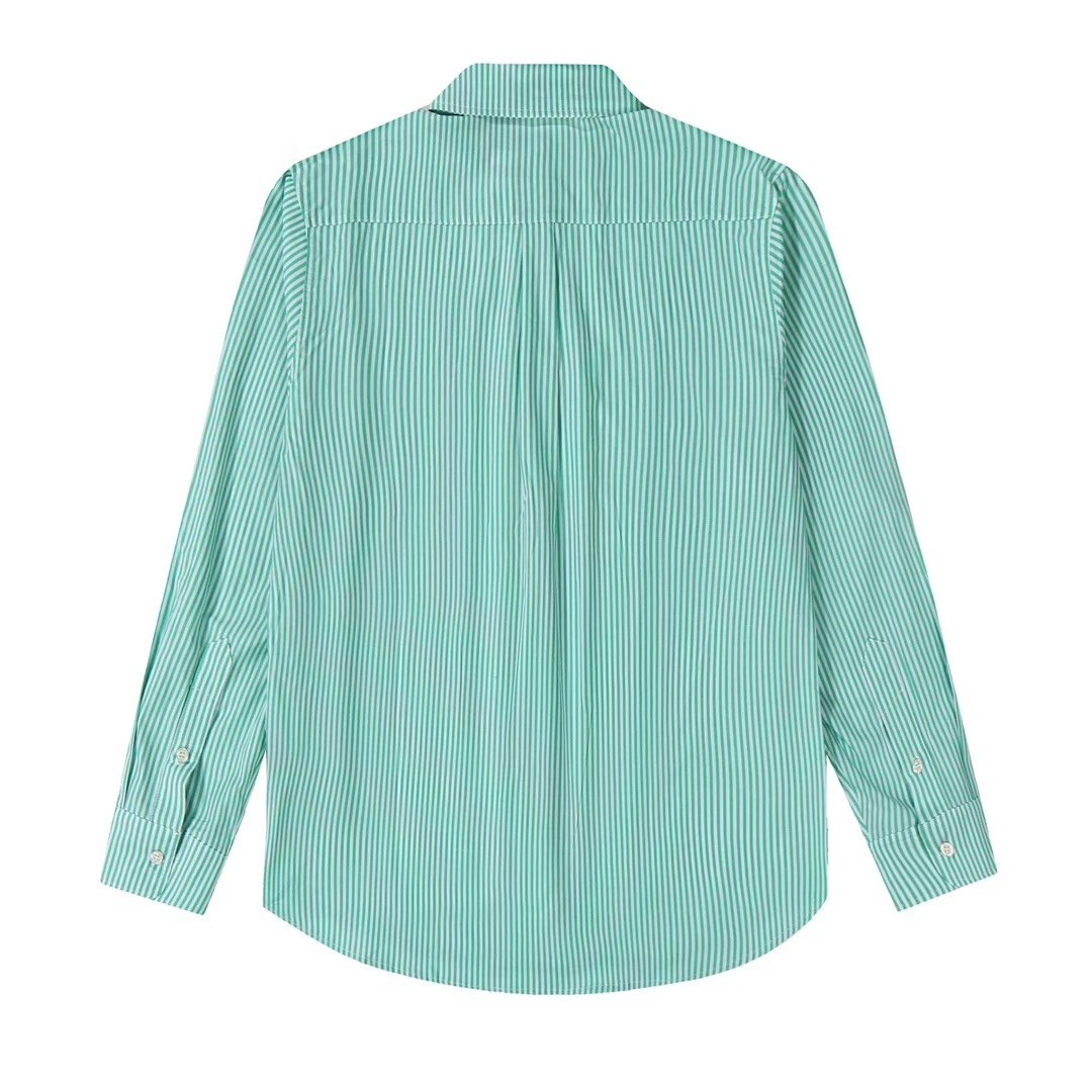 Ralph Lauren Classic Fit Striped Shirt Pink and White Shirt - 11