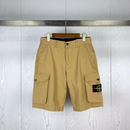 thumbnail for New side tag pocket cargo casual shorts Classic washed shorts for men in early spring