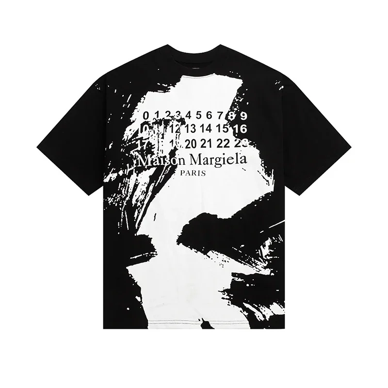 High quality pure cotton digital short sleeves for men and women