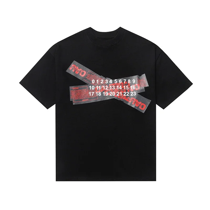 High quality pure cotton digital short sleeves for men and women