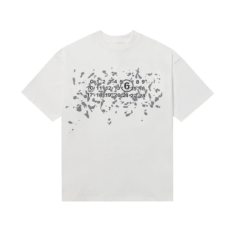 High quality pure cotton digital short sleeves for men and women