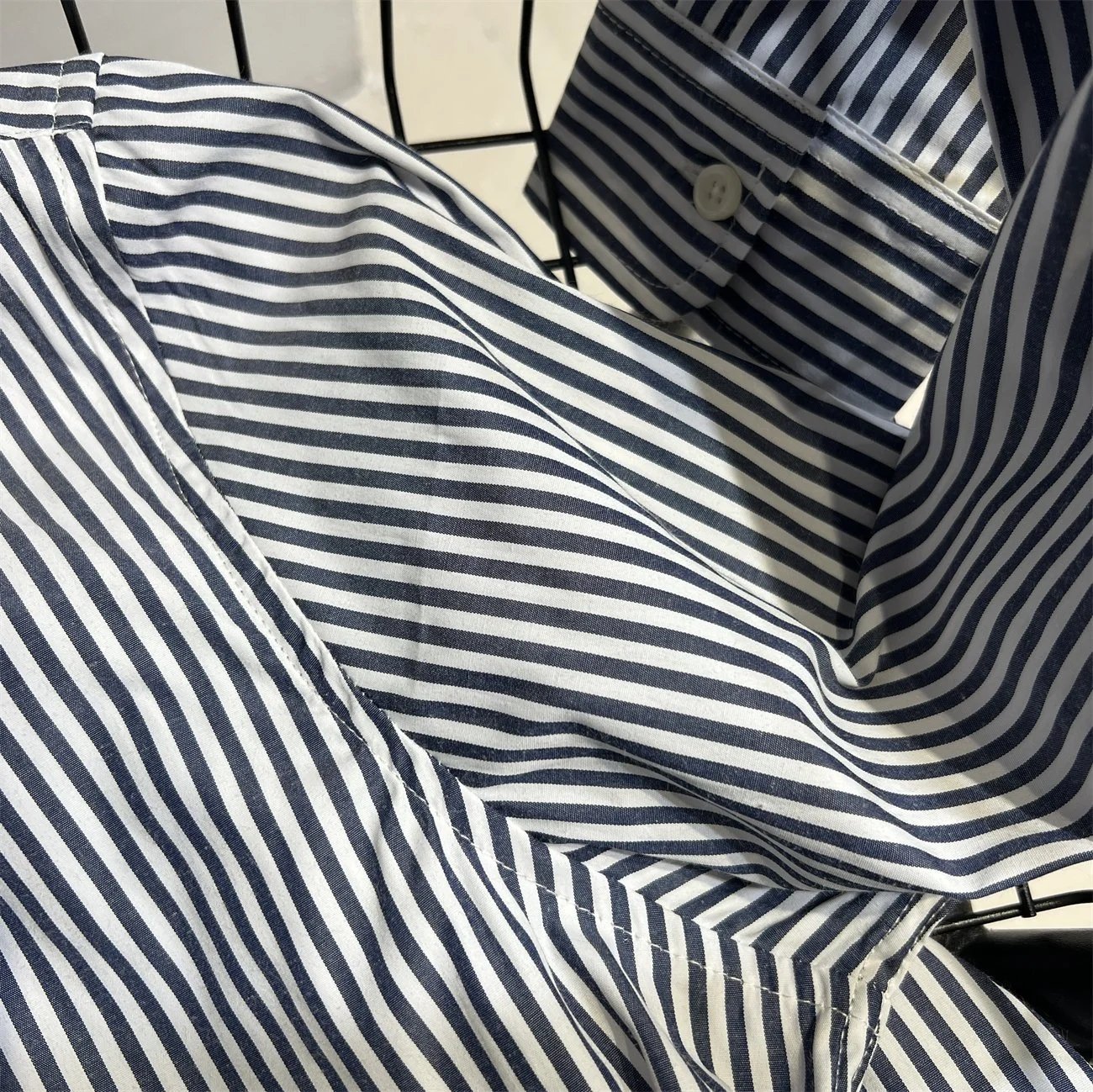 Ralph Lauren Classic Fit Striped Shirt Pink and White Shirt - 18