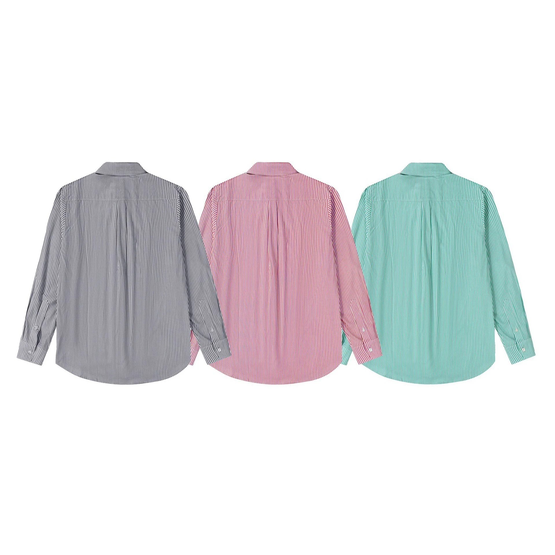 Ralph Lauren Classic Fit Striped Shirt Pink and White Shirt - 9