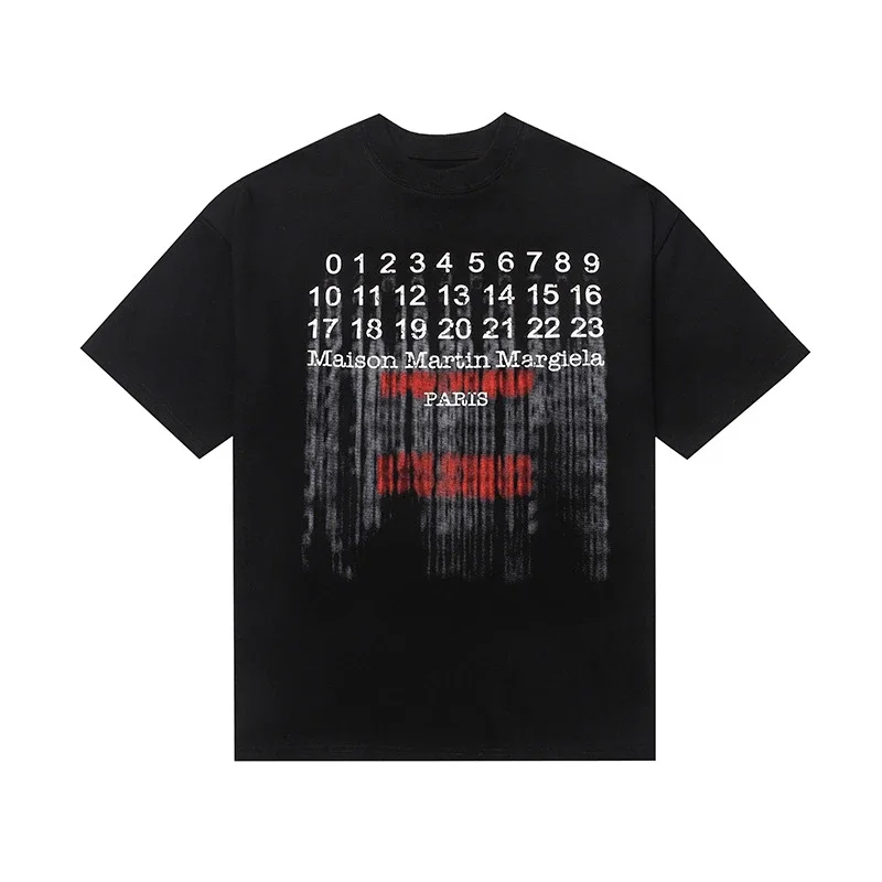 High quality pure cotton digital short sleeves for men and women