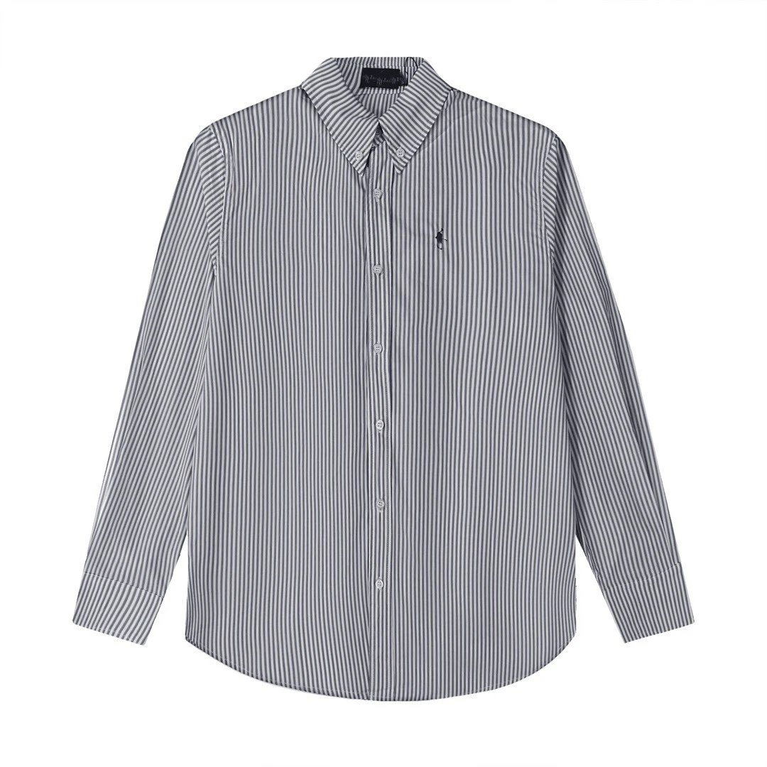 Ralph Lauren Classic Fit Striped Shirt Pink and White Shirt - 14