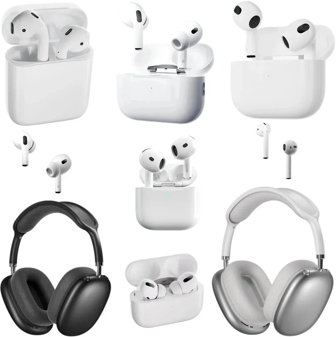 Apple AirPods Pro 2nd Generation Wireless Earbuds [1 style]