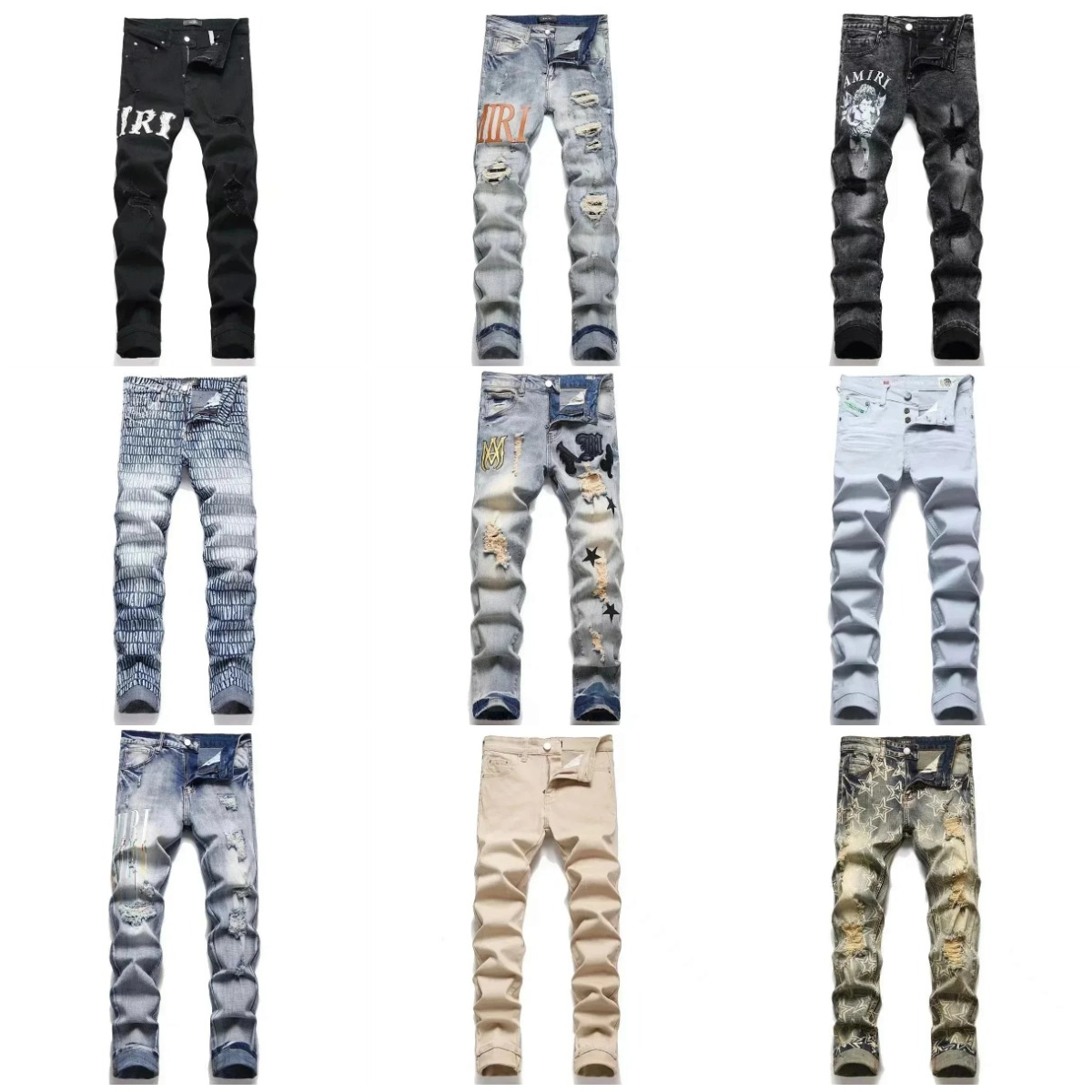 Amiri Distressed Jeans [39 sty