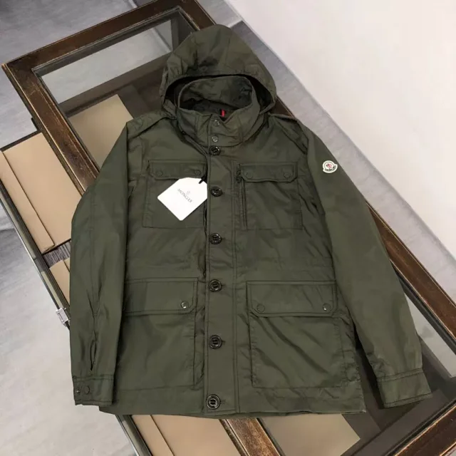 Moncler Jackets Hooded four-pocket jacket product detail image 22