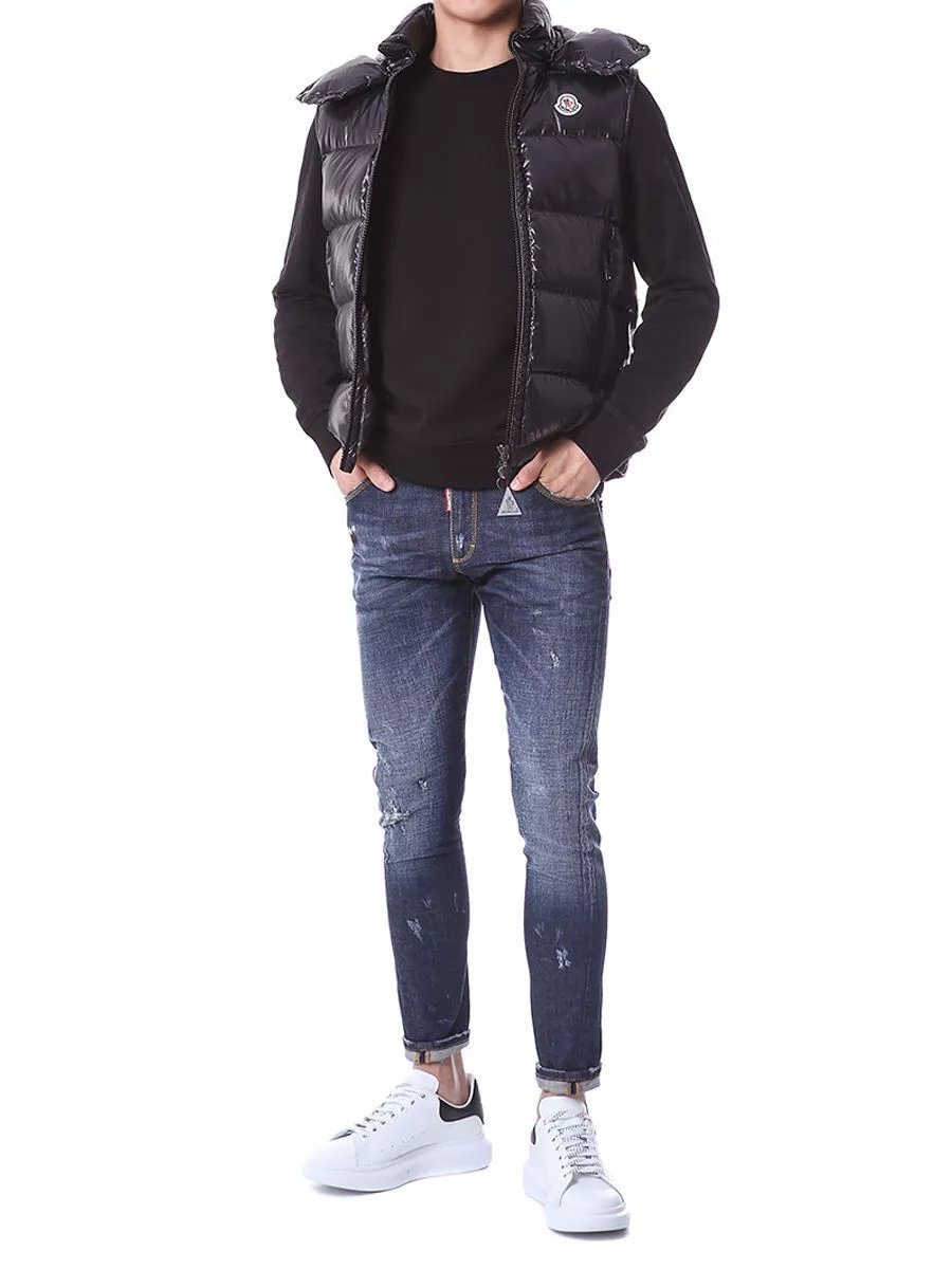 With NFCMonler Bormes Giletvest autumn and winter warm short hooded down vest vest jacket 6