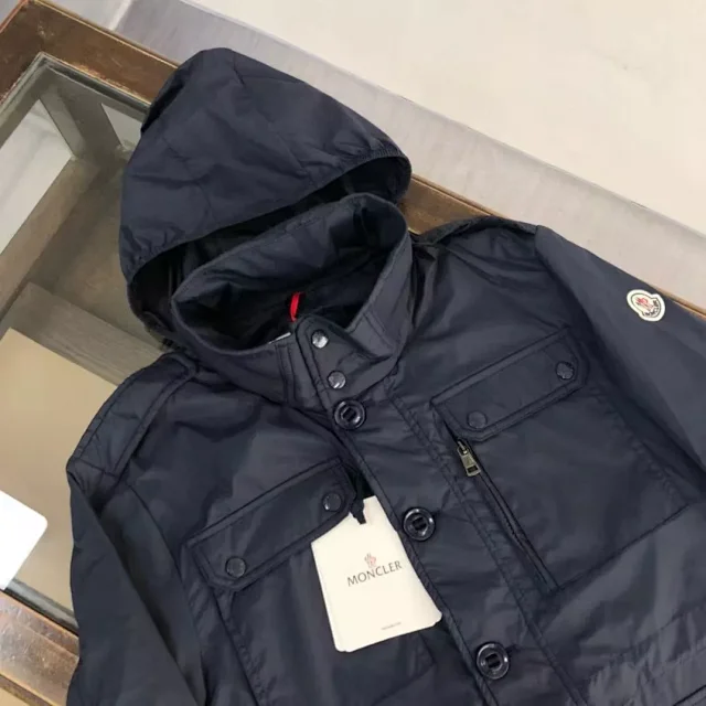 Moncler Jackets Hooded four-pocket jacket product detail image 14