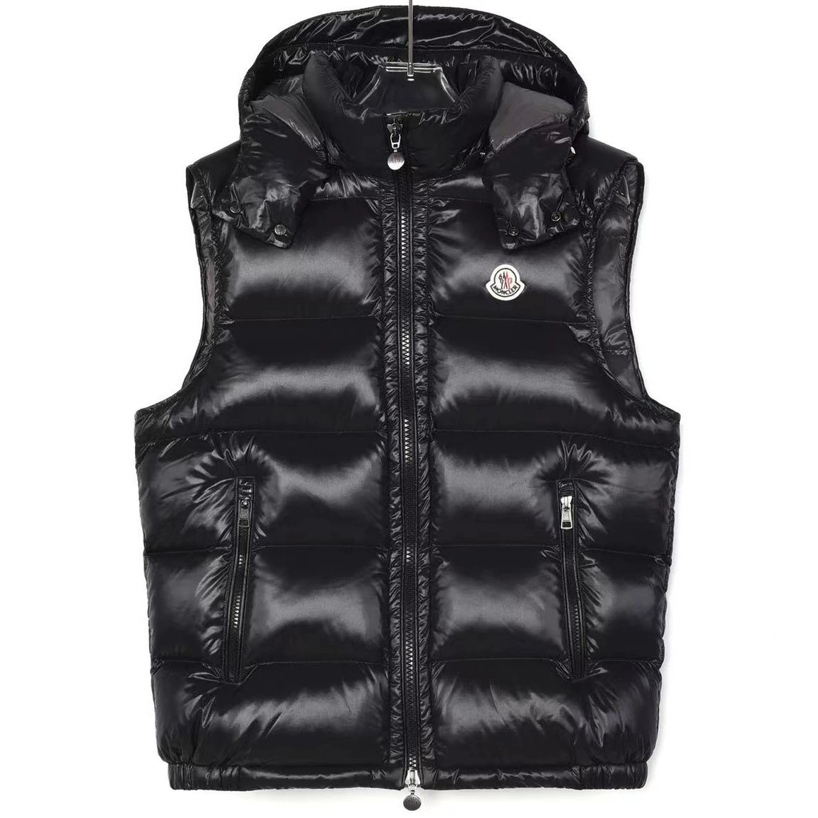 With NFCMonler Bormes Giletvest autumn and winter warm short hooded down vest vest jacket 7