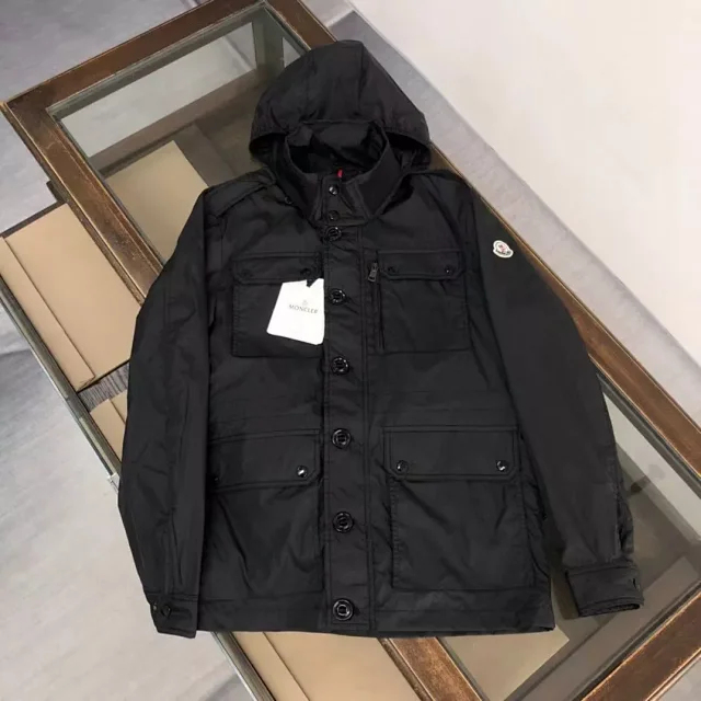 Moncler Jackets Hooded four-pocket jacket product detail image 30