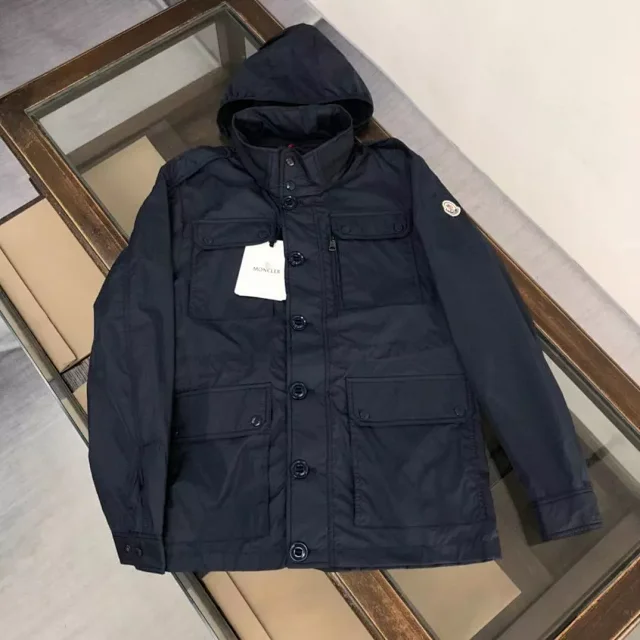 Moncler Jackets Hooded four-pocket jacket product detail image 7