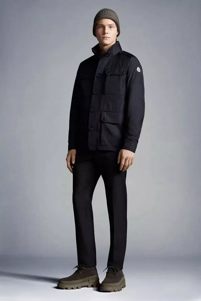 Moncler Jackets Hooded four-pocket jacket product detail image 2