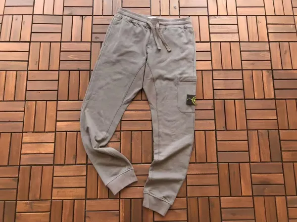 Stone Island Shadow Project Cargo Sweatpants Gray - 1
