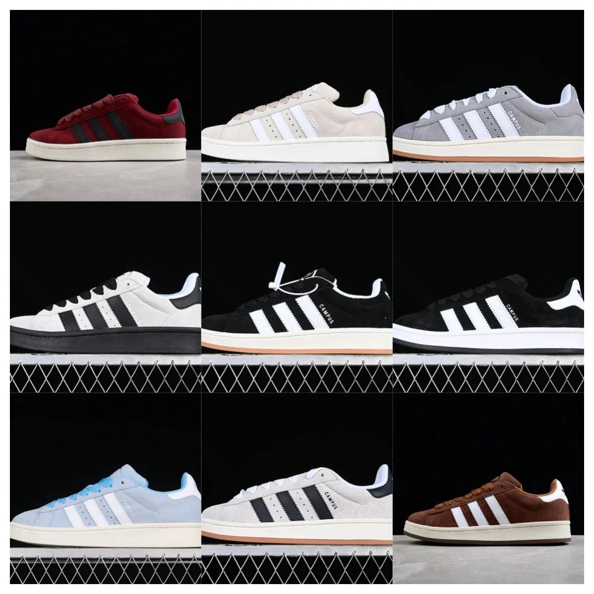 Adidas Campus Sneakers [26 styles]