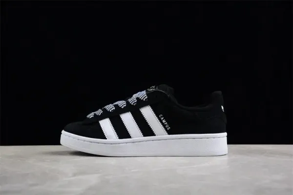 Adidas Campus Black and White Sneakers - 1