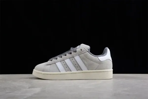 Adidas Originals Superstar Gray and White Sneakers - 1