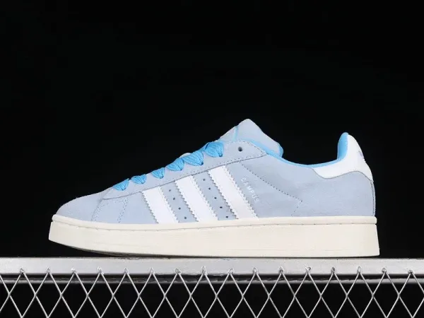 Adidas Originals Campus Light Blue and White Sneakers - 1