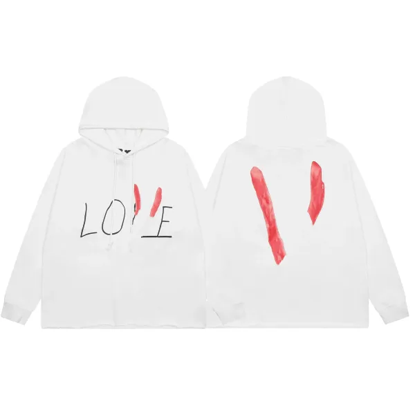 Vlone Classic VLONE Logo Hoodie Black White Beige Gray - 19