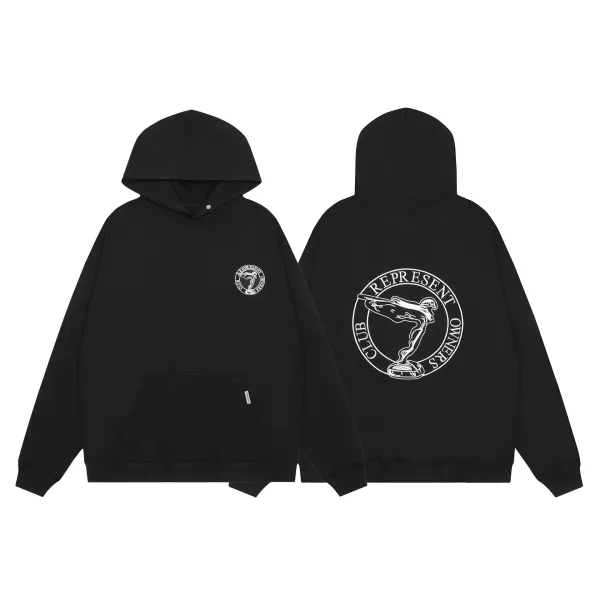 Represent Owners Club Hoodie Black - 1