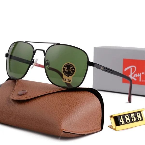 Ray-Ban Aviator G-15 Green Lens Sunglasses - 1