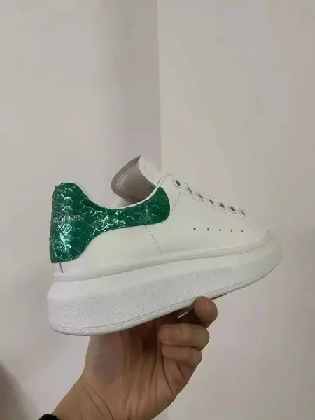 Alexander McQueen Oversized Sneaker Crystal-Embellished White Sneakers - 7