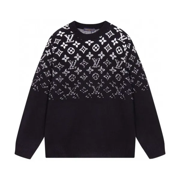 Givenchy Logo Knit Sweater Black - 11