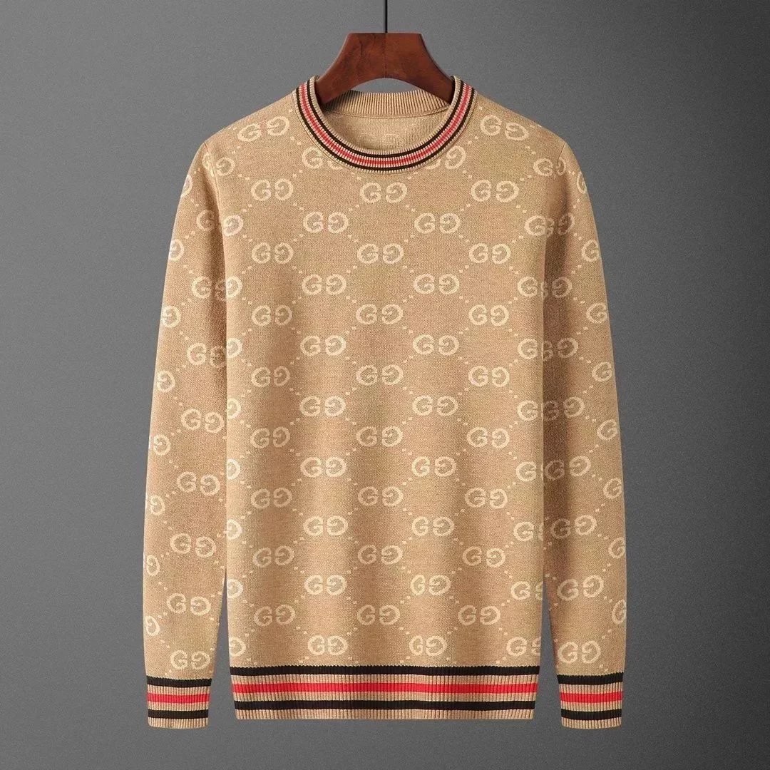 Gucci Knitwear Logo Knit Sweaters and Cardigans — 13